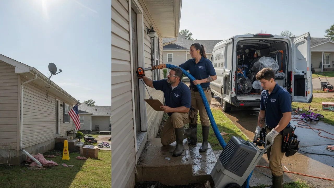 Ceiling Water Damage Restoration in Marthaville, LA near me